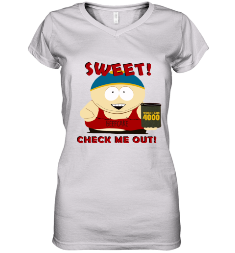 Super Fun Cartman Beefcake Women's V-Neck T-Shirt