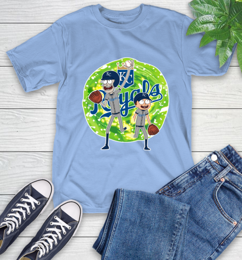 MLB Kansas City Royals Rick And Morty Baseball Sports T-Shirt 11
