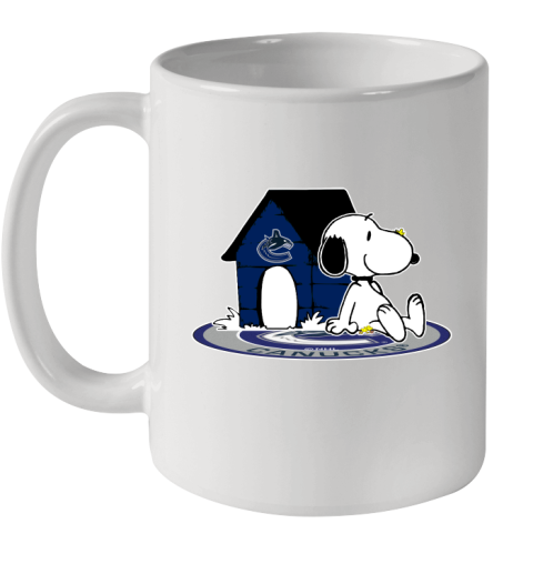 NHL Hockey Vancouver Canucks Snoopy The Peanuts Movie Shirt Ceramic Mug 11oz