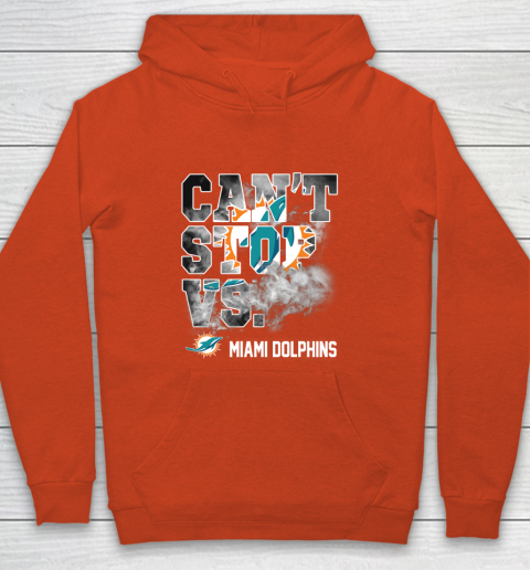 NFL Miami Dolphins Can't Stop Vs Youth Hoodie 3