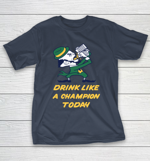 Beer Lover Funny Shirt Drink Like A Champion Today T-Shirt 3
