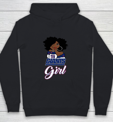 New York Giants Girl NFL Youth Hoodie