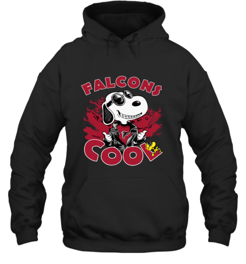 Atlanta Falcons Snoopy Joe Cool We're Awesome Hoodie