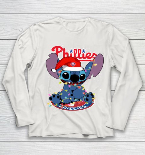 Philadelphia Phillies MLB noel stitch Baseball Christmas Youth Long Sleeve 8