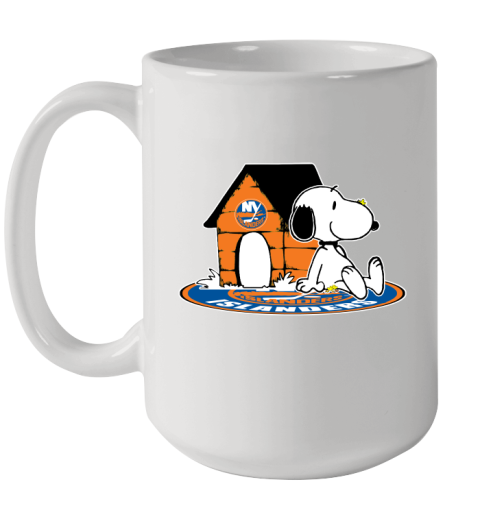 NHL Hockey New York Islanders Snoopy The Peanuts Movie Shirt Ceramic Mug 15oz