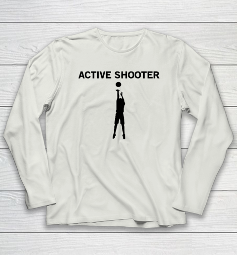 Active Shooter Basketball Lovers Long Sleeve T-Shirt 7