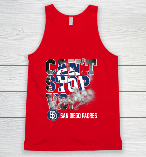 MLB San Diego Padres Baseball Can't Stop Vs Padres Tank Top - Image 6
