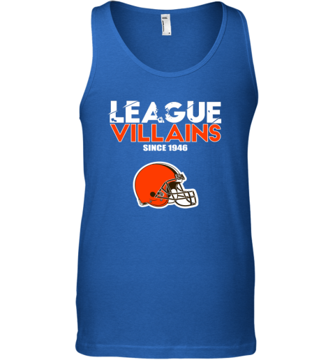 NFL League Villains Since 1946 Cleveland Browns Long Sleeve T-Shirt -  Rookbrand