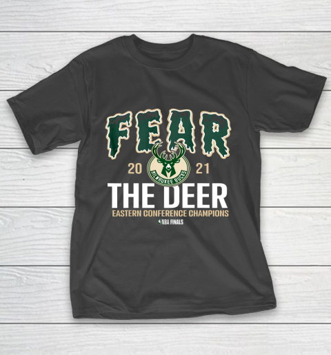 Fear Deer Milwaukee Basketball Bucks Finals 2021 Championship T-Shirt
