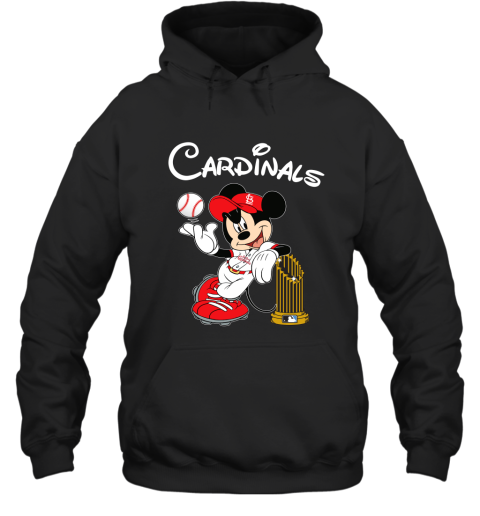 St. Louis Cardinals Mickey Taking The Trophy MLB 2019 Hoodie
