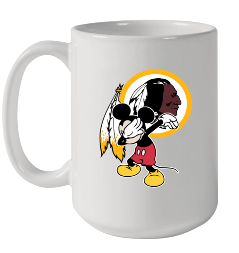 Washington Redskins NFL Football Dabbing Mickey Disney Sports Ceramic Mug 15oz