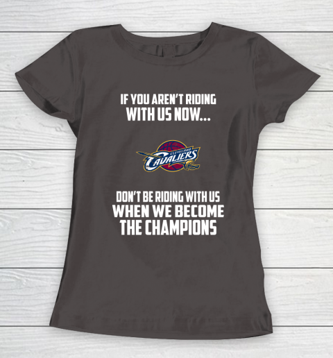 NBA Cleveland Cavaliers Basketball We Become The Champions Women's T-Shirt 7