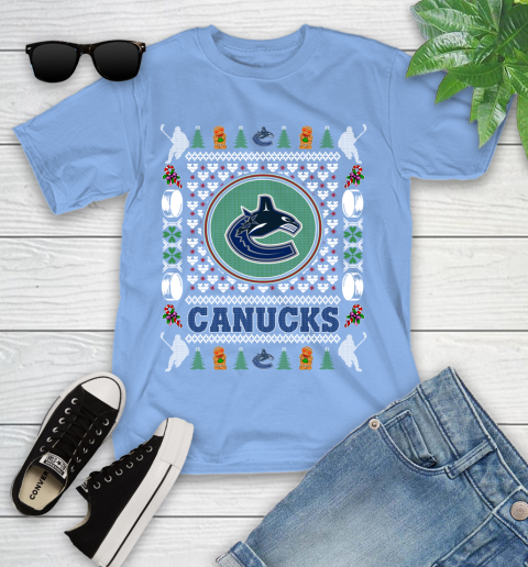 Vancouver Canucks Merry Christmas NHL Hockey Loyal Fan Ugly Shirt 114