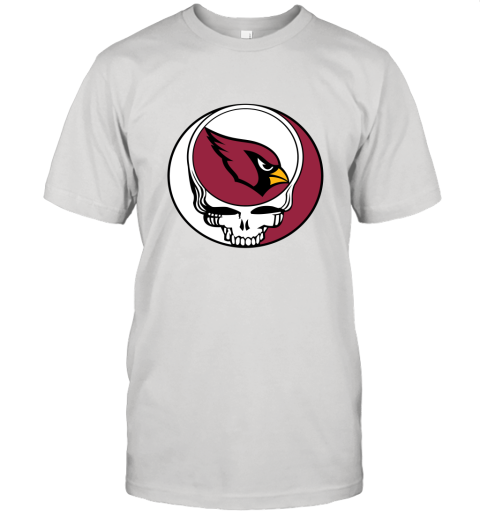 NFL Team Arizona Cardinals x Grateful Dead Unisex Jersey Tee