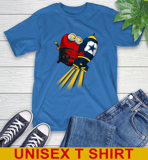 NFL Football Dallas Cowboys Deadpool Minion Marvel Shirt T-Shirt 11