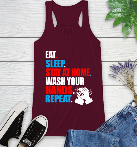 Coronavirus Shirt  Eat Sleep Stay At Home Wash Your Hands Repeat Shirt 38
