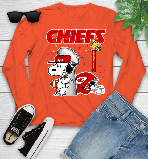 Kansas City Chiefs Champions Super Bowl 2020 Snoopy Middle Finger Shirt 125