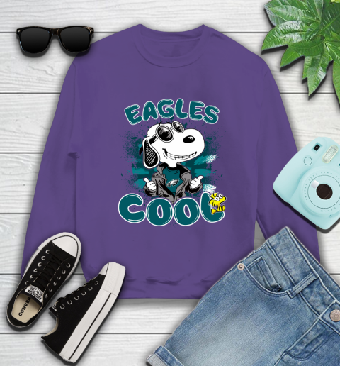 NFL Football Philadelphia Eagles Cool Snoopy Shirt Sweatshirt 4
