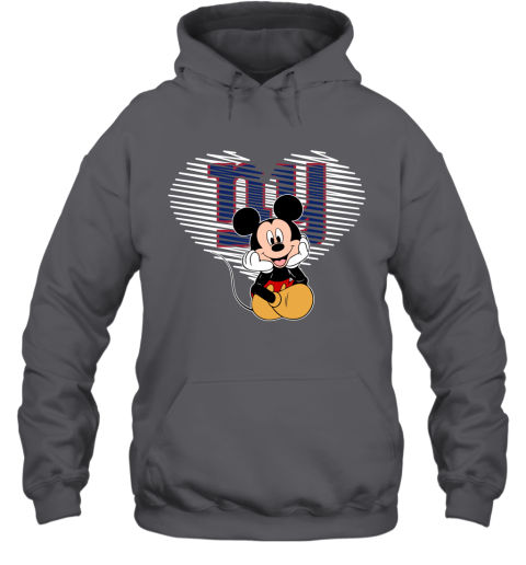 NFL New York Giants The Heart Mickey Mouse Disney Football T Shirt 7zpAs64ExYU hoodie 23 95 151514 front charcoal