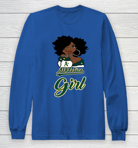Oakland Athleticss Girl MLB Long Sleeve T-Shirt 9