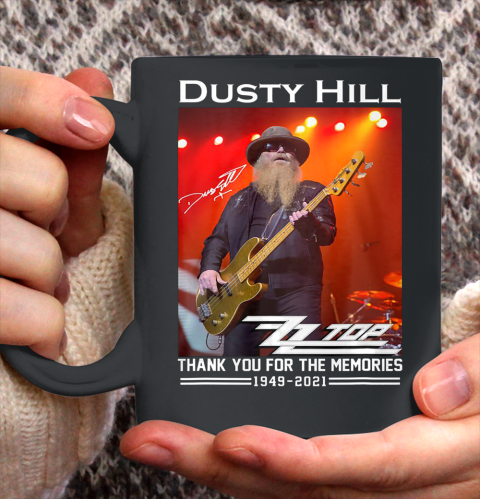 Dusty Hill Thank You For Memories Ceramic Mug 11oz 2