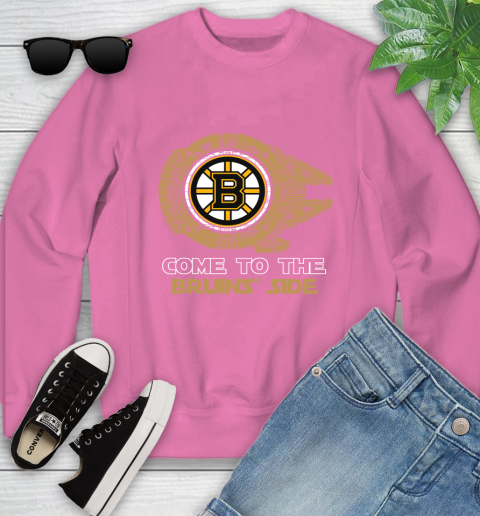 NHL Come To The Boston Bruins Wars Hockey Sports Youth Sweatshirt 6