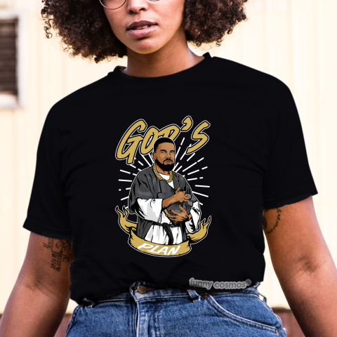Air Jordan 5 OFF WHITE Black Matching Sneaker Tshirt Drake God's Plan Black Jordan Tshirt