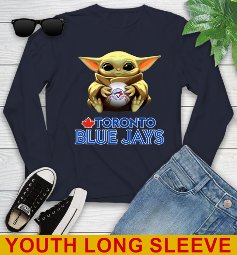 MLB Baseball Toronto Blue Jays Star Wars Baby Yoda Shirt 124
