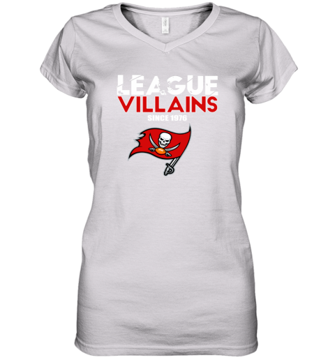 NFL Team Apparel Tampa Bay Buccaneers V-Neck Heathered Youth Shirt