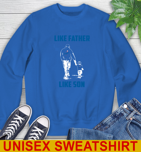 Los Angeles Dodgers MLB Baseball Like Father Like Son Sports Sweatshirt 11