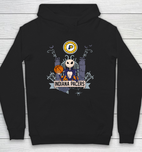 NBA Indiana Pacers Basketball Jack Skellington Halloween Hoodie