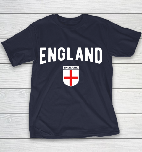 England Soccer Jersey 2021 2022 Football Team Youth T-Shirt 2