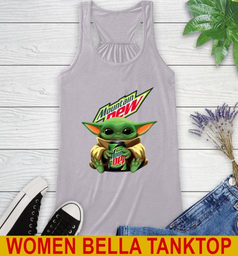 Star Wars Baby Yoda Hugs Mountain Dew Soft Drink Shirt 41