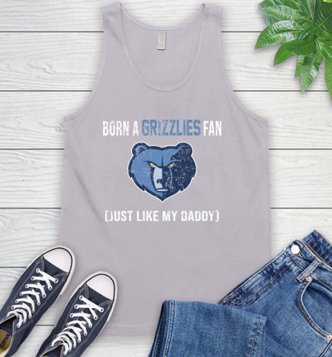 NBA Memphis Grizzlies Loyal Fan Just Like My Daddy Basketball Shirt Tank Top 3