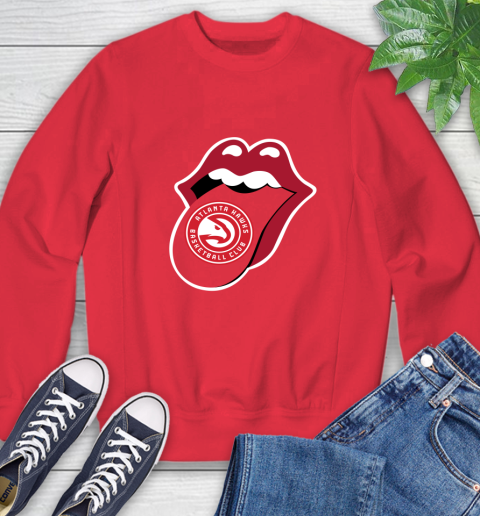 Atlanta Hawks NBA Basketball Lips I Root For My Team Adoring Fan 34