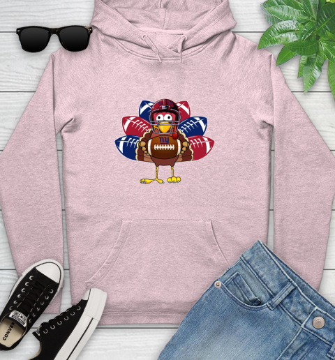 New York Giants Turkey Thanksgiving Day Youth Hoodie 10