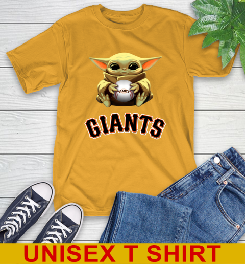 MLB Baseball San Francisco Giants Star Wars Baby Yoda Shirt 3