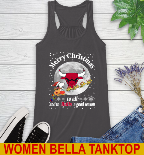 Chicago Bulls Merry Christmas To All And To Bulls A Good Season NBA Basketball Sports Racerback Tank 10