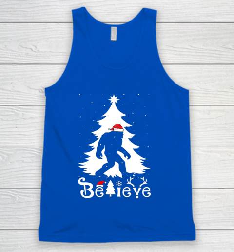 Bigfoot Christmas Gifts For Men Boys Girls Funny Christmas Tank Top 4