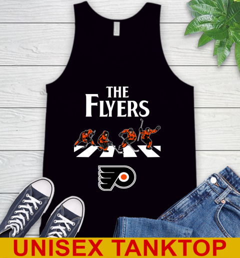 NHL Hockey Philadelphia Flyers The Beatles Rock Band Shirt Tank Top