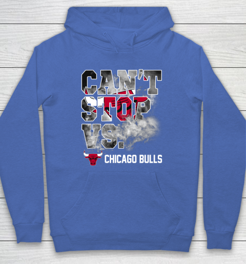 Chicago bulls store blue hoodie