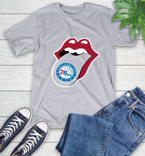 Philadelphia 76ers NBA Basketball Lips I Root For My Team Adoring Fan 6