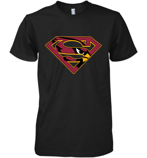 We Are Undefeatable The Arizona Cardinals x Superman NFL Premium Men's T-Shirt