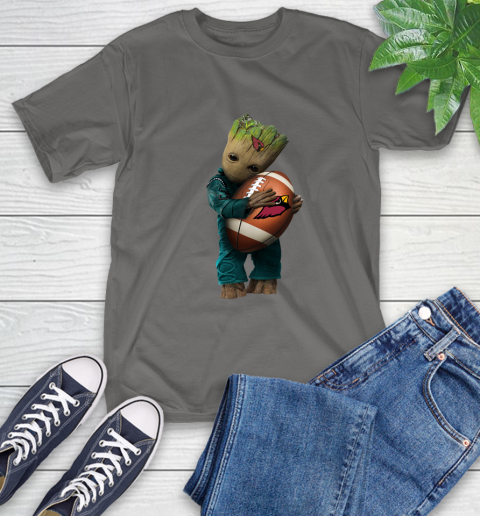 NFL Groot Guardians Of The Galaxy Football Sports Arizona Cardinals T-Shirt 9