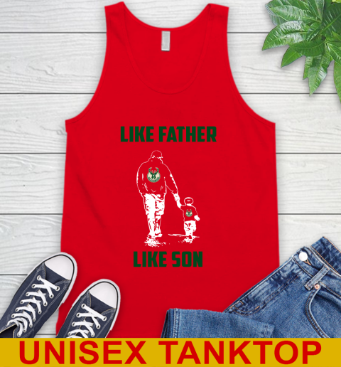 Milwaukee Bucks NBA Basketball Like Father Like Son Sports Tank Top 5