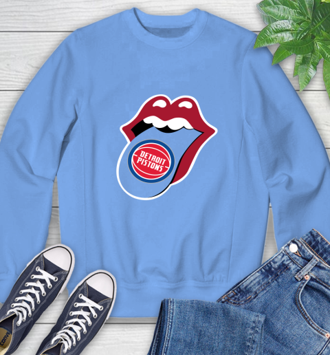 Detroit Pistons NBA Basketball Lips I Root For My Team Adoring Fan 35