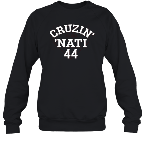 Cruzin' In the 'Nati Cincinnati Baseball Fans Premium Sweatshirt