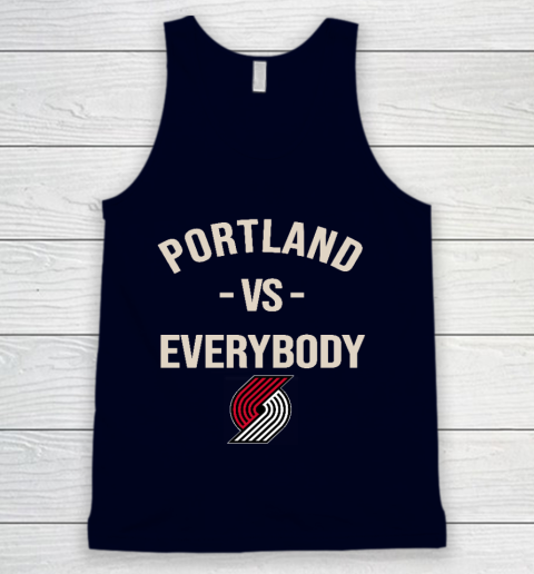 Portland Trail Blazers Vs Everybody Tank Top 2