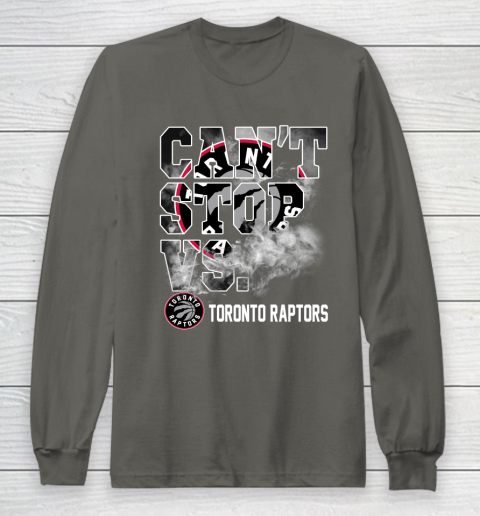 NBA Toronto Raptors Basketball Can't Stop Vs Long Sleeve T-Shirt 5