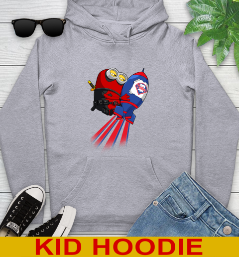 MLB Baseball Philadelphia Phillies Deadpool Minion Marvel Shirt Youth Hoodie 6